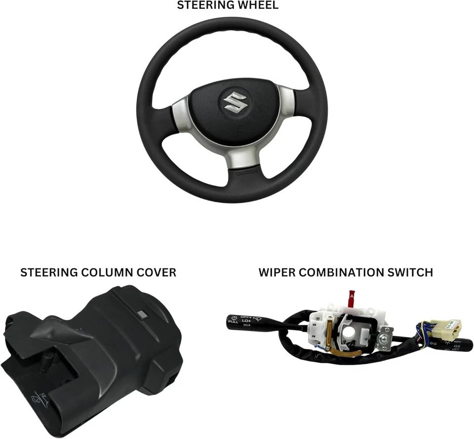 Suzuki Samurai Gypsy RHD Steering Wheel Column Cover and Indicator Wiper Switch