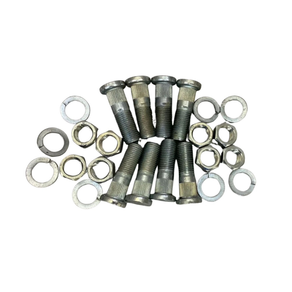 Fits Suzuki Samurai 85-95 Rear Brake Backer Plate To Axle Housing Bolt & Nut Set
