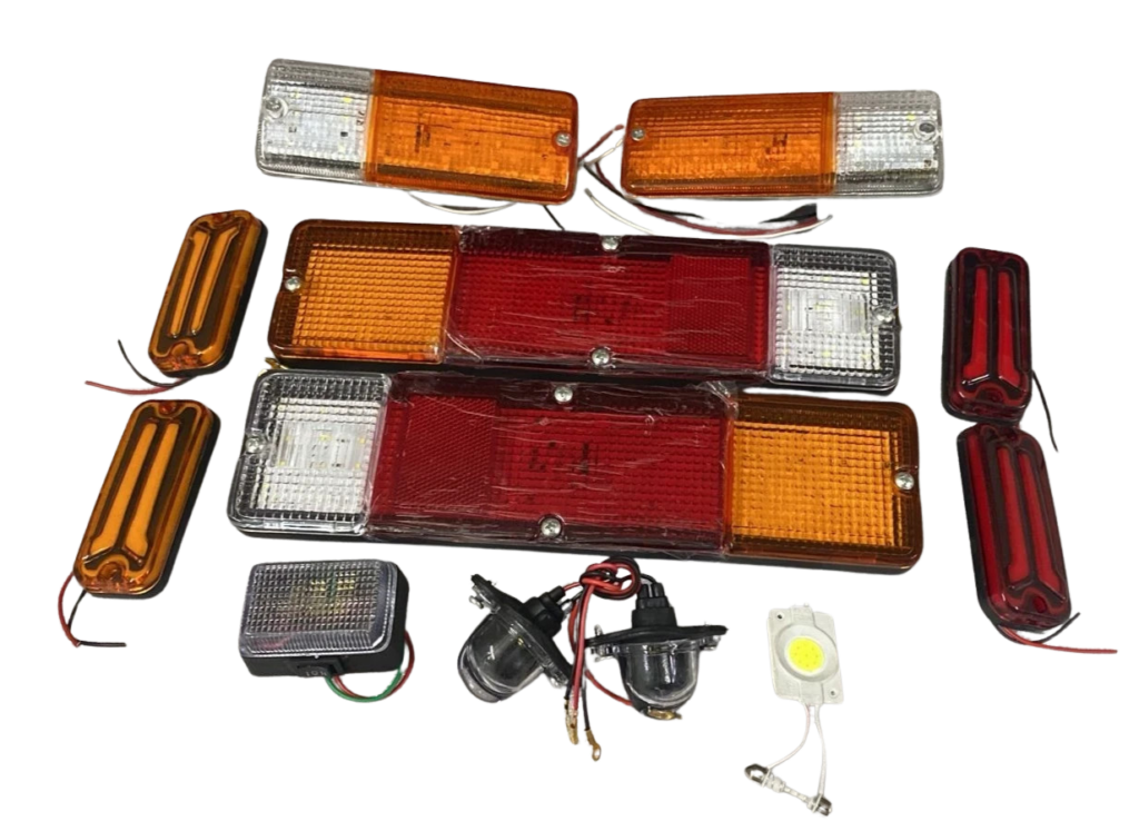 SUZUKI SAMURAI SIERRA JIMNY COMPLETE LED LIGHT SET With LED TURN SIDE TAIL LIGHT