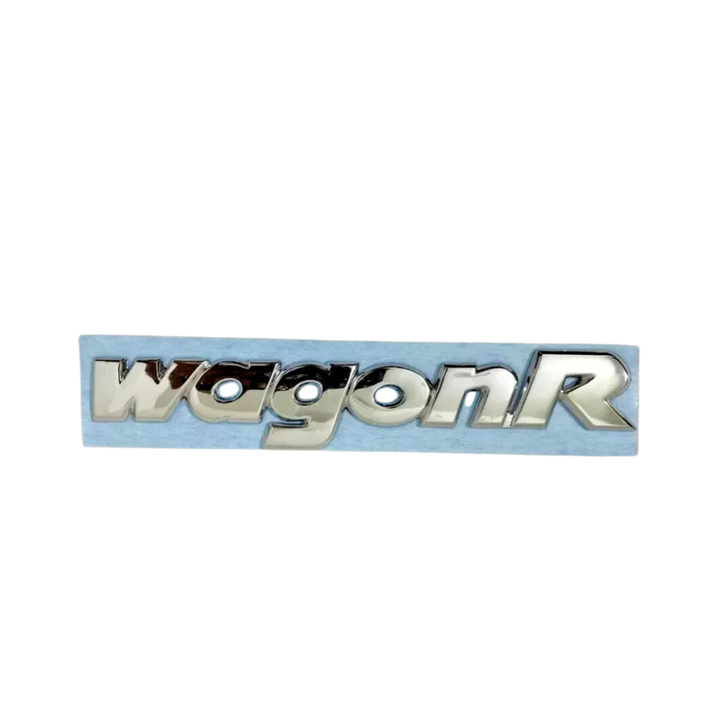 Fits Suzuki WAGON R Rear Badge Emblem Decal Self Adhesive