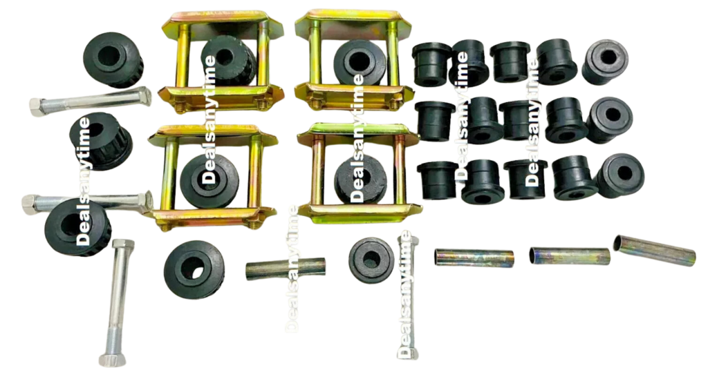 Suzuki Samurai SJ413 SJ410 LJ80 Sierra Spring Bush Bolt Spacer & shackle Kit