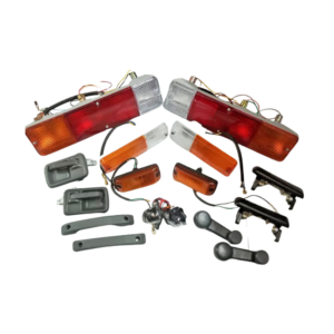Fits Suzuki Samurai Sierra SJ410 413 Jimny Gypsy Lights and Handles Set