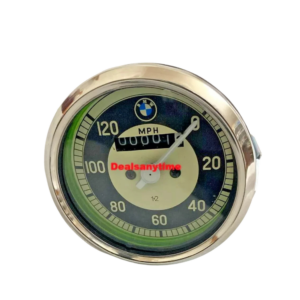 FITS BMW 0-120 MPH MOTORCYCLE SPEEDO REPLICA FITS MANY MODELS SMITHS