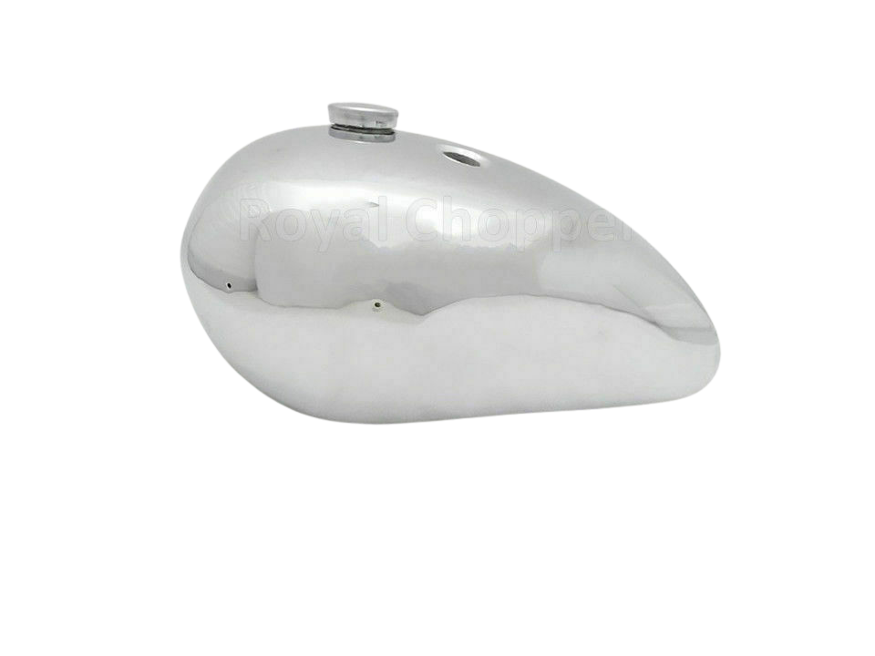 Gas Tank For Triumph T140 In Chromed With Cap (Fuel Tank)