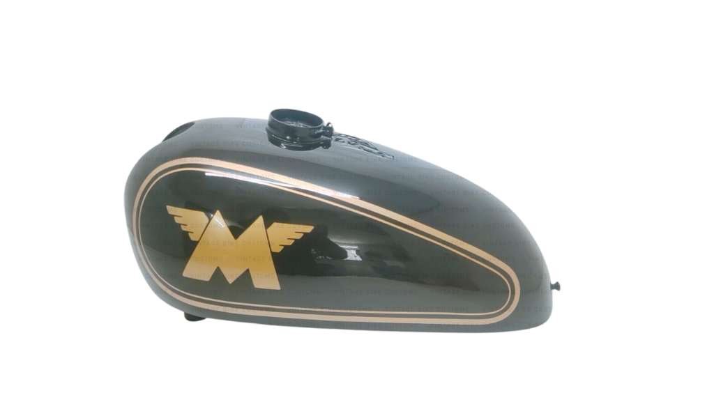 Gas Tank For Matchless G15 G80Cs Scrambler Competition In Black Paint (Fuel Tank