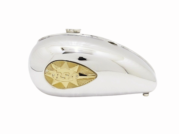 Gas Tank For Bsa A75 Mark 2 In Chrome With Out Badges (Fuel Tank)