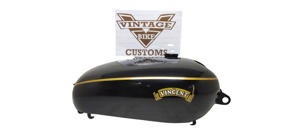 Gas Tank For Vincent Hrd In Black Paint (Fuel Tank)