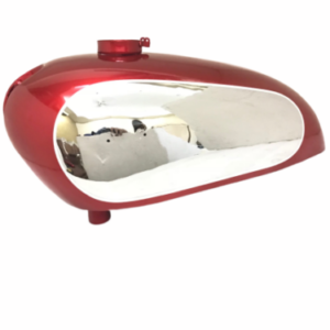 Gas Tank For Matchless G12 Competition In Cherry Paint & Chrome