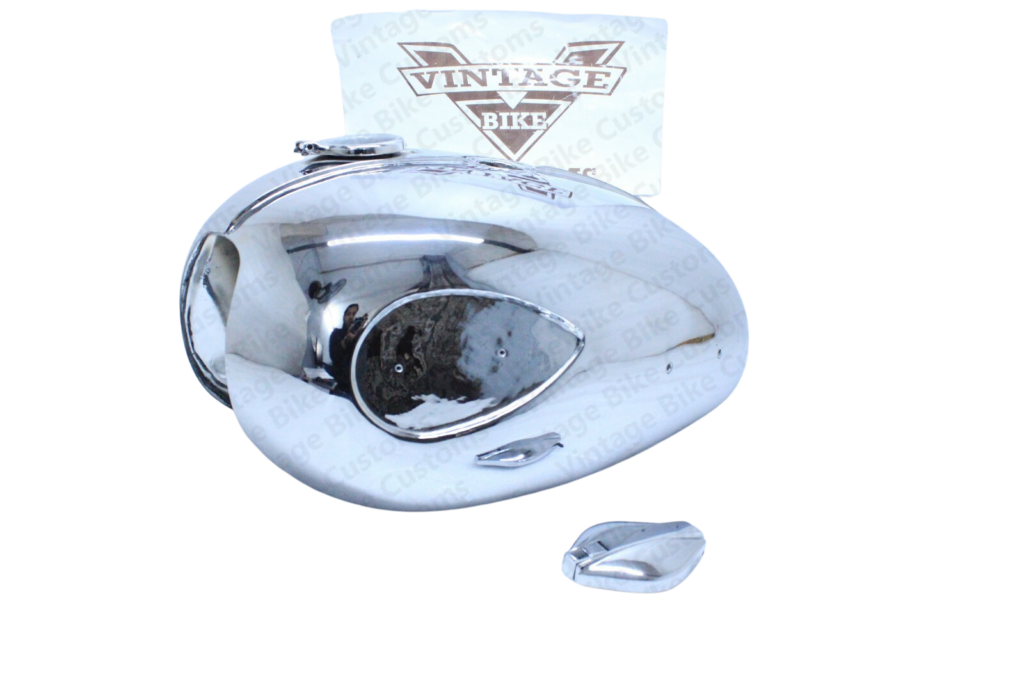 Gas Tank For Bsa A65L 4 Gallon 1968-1970 In Chromed With Cap (Fuel Tank)