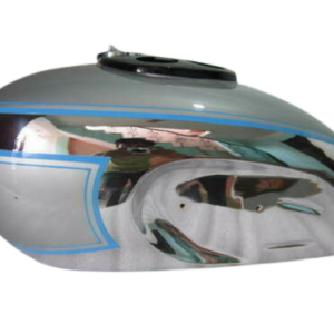 Gas Tank For Triumph T90 5T Speed Twin Chrome Silver Paint +Cap