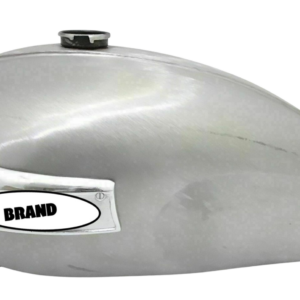 Gas Tank For Triumph T120 Raw With Badges (Fuel Tank)
