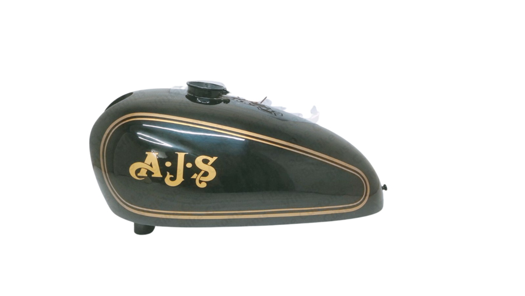 Gas Tank For Ajs 16Mc 350 Scrambler Competition In Black Paint (Fuel Tank)