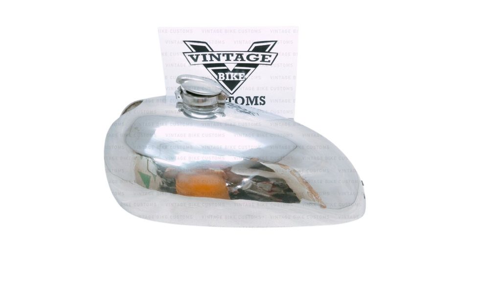 Gas Tank For Norton P11 N15 G15 G80Cs Scrambler Aluminium In Polished With Cap