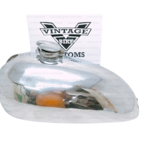 Gas Tank For Norton P11 N15 G15 G80Cs Scrambler Aluminium In Polished With Cap