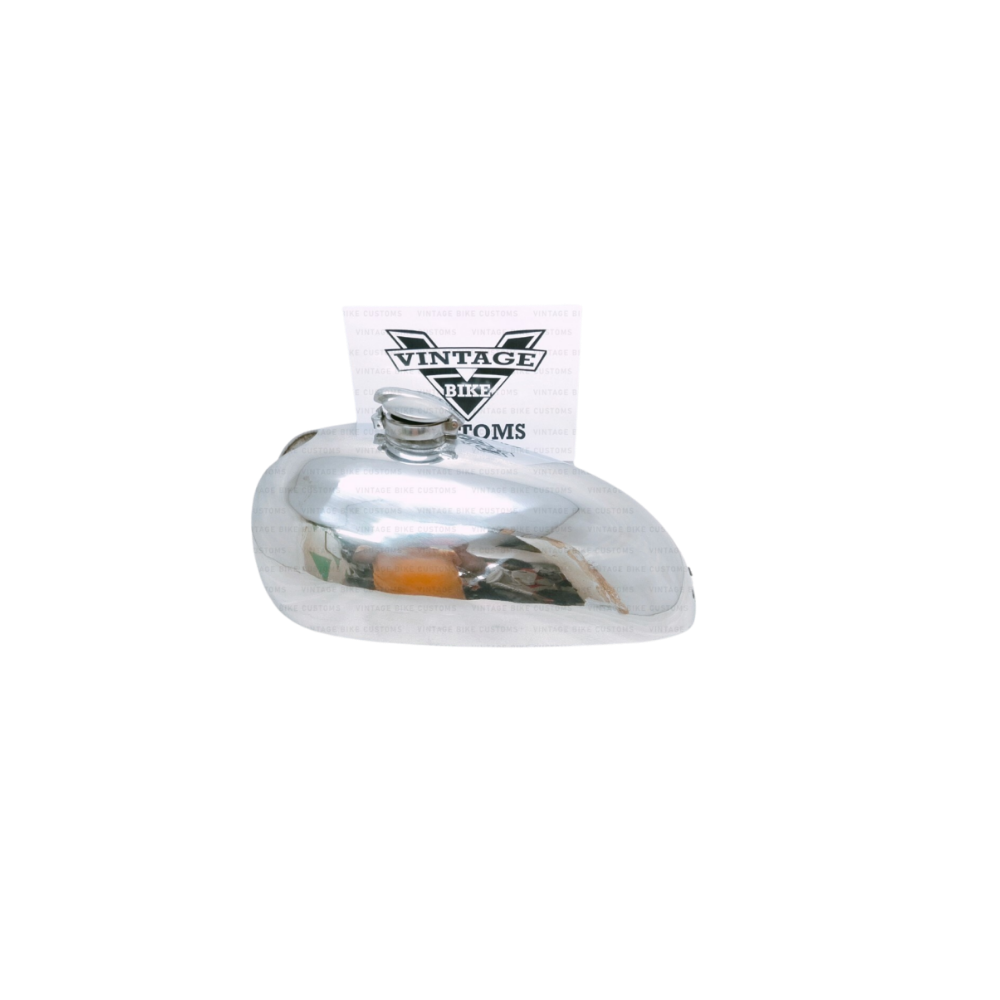 Gas Tank For Norton P11 N15 G15 G80Cs Scrambler Aluminium In Polished With Cap