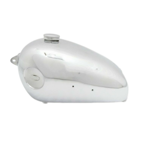 Gas Tank For Bsa B31 B33 Plunger Model In Chrome And Fuel Cap