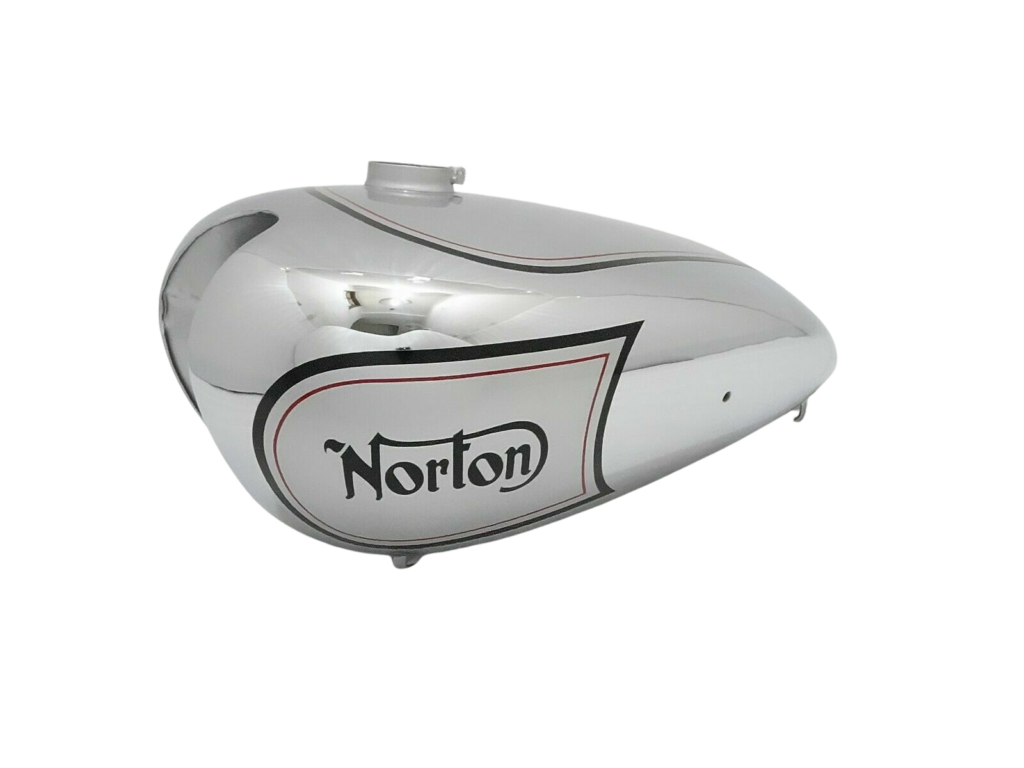 Gas Tank For Norton 16H In Silver Paint Chrome