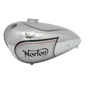 Gas Tank For Norton 16H In Silver Paint Chrome