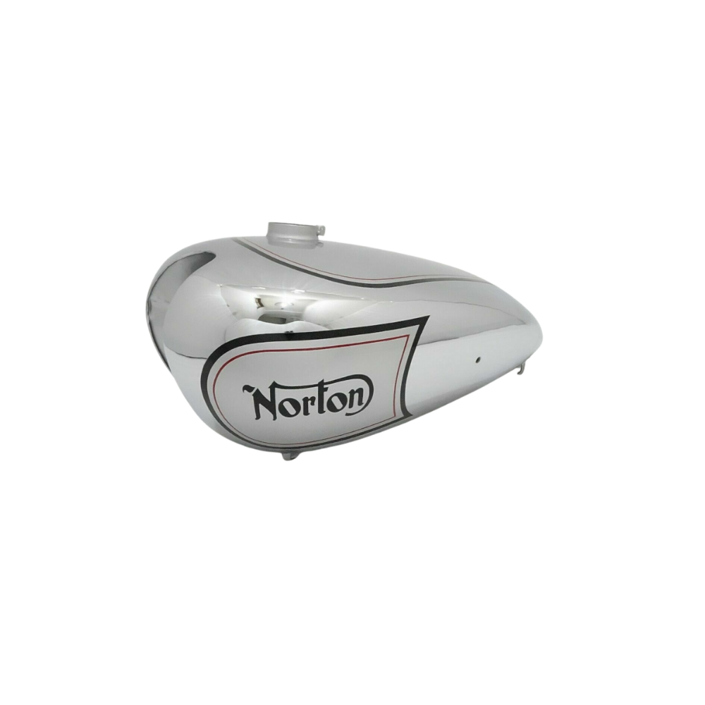Gas Tank For Norton 16H In Silver Paint Chrome