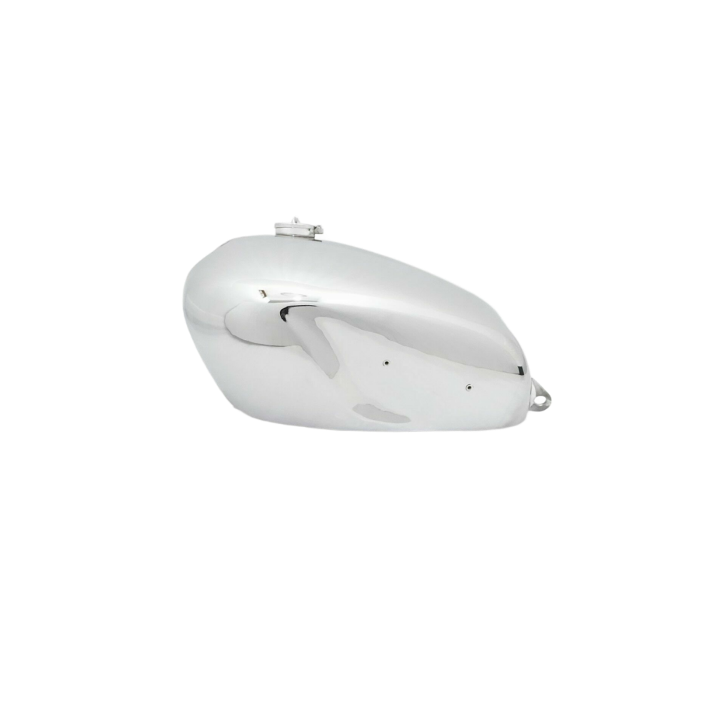 Gas Tank For Norton Dominator Model 7 Chrome + Cap (No Gauge)