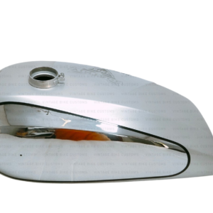 Gas Tank For Norton Dominator Model 88 99 Wideline In Silver Paint With Cap
