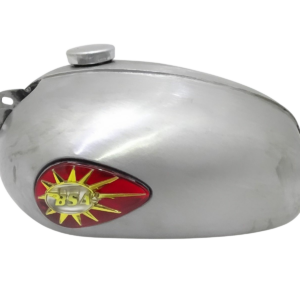 Gas Tank For Bsa Bantam D7 1965 In Raw With Badges & Cap
