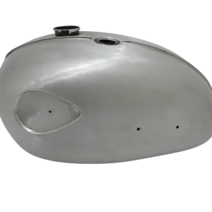 Gas Tank For Bsa A65 Thunder Bolt Lightning Dual Carb In Raw (Fuel Tank)