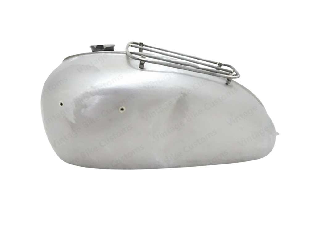 Gas Tank For Triumph T120 Bonneville 3.5 Gallon With Parcel Rack