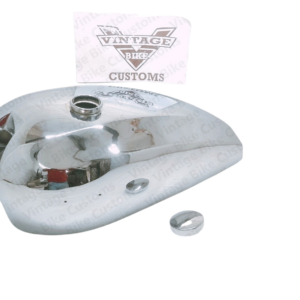 Gas Tank For Norton Dominator Model 88 99 Wideline In Chrome With Cap