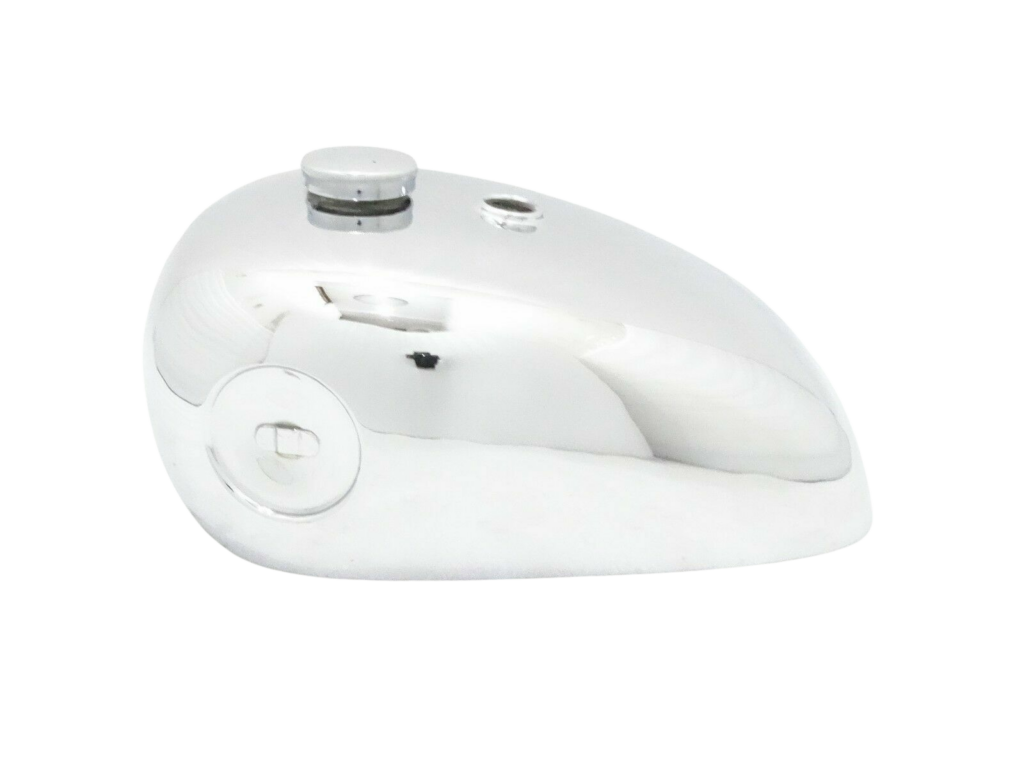 Gas Tank For Bsa B33 1955 2 Gallon Swinging Arm Chrome With  Cap