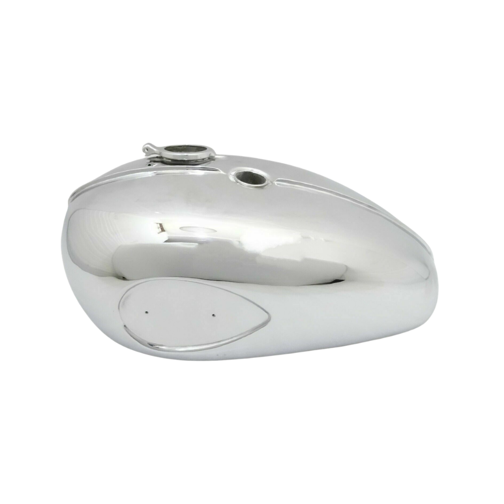 Gas Tank For Bsa A65 1968-69 Usa Specification 2 Gallon In Chrome (Fuel Tank)