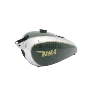 Gas Tank For Bsa M20 Civil Model &Instrumental Panel In Green Paint And Chromed