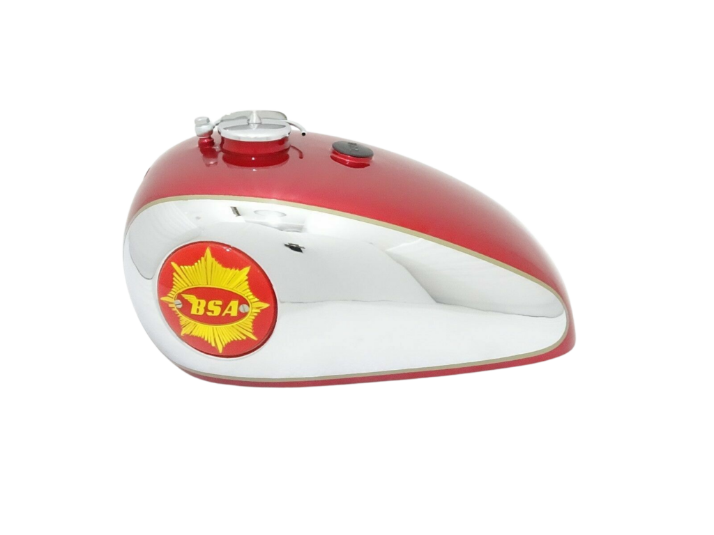 Gas Tank For Bsa Gold Star Scrambles Catalina In Cherry With Complete