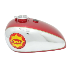 Gas Tank For Bsa Gold Star Scrambles Catalina In Cherry With Complete
